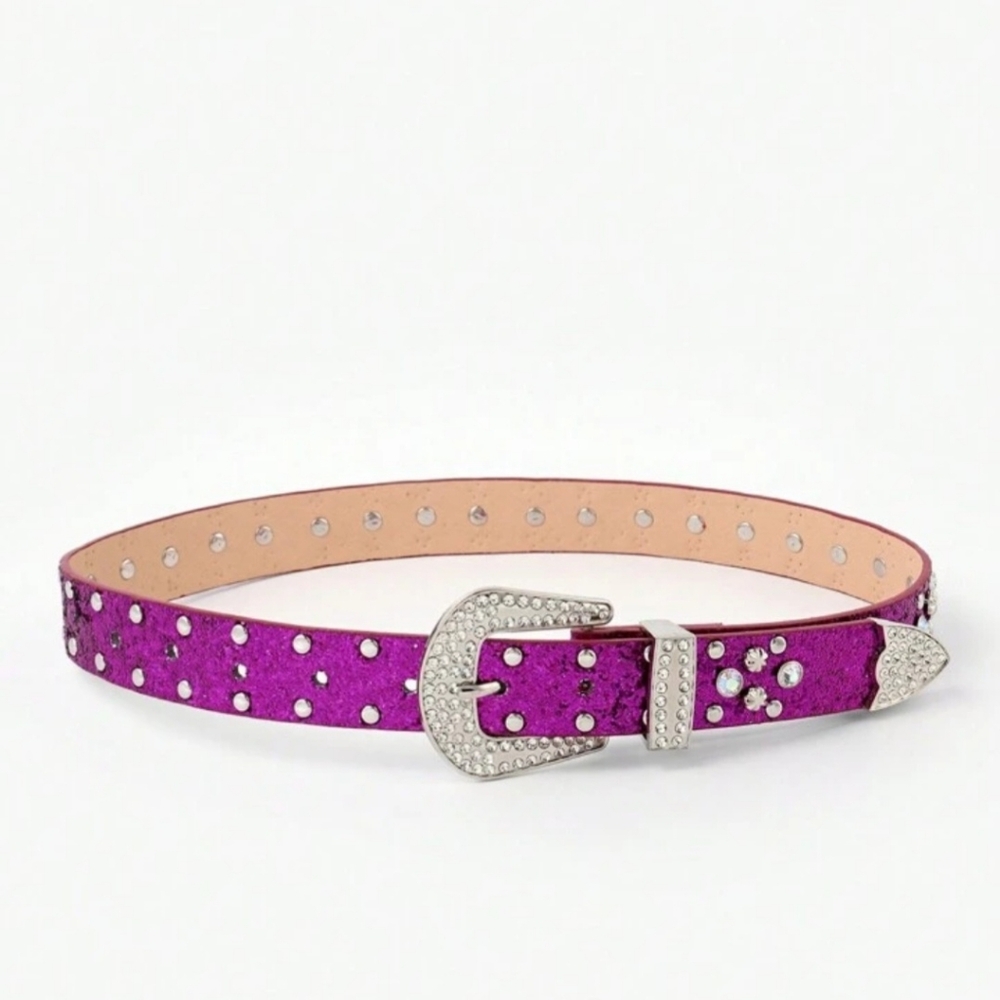 KIDS Rhinestone Belt - Picture 2 of 7